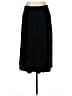 Eileen Fisher Solid Black Formal Skirt Size L - photo 2