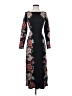 Cara Cara Floral Black Cocktail Dress Size XXS - photo 1
