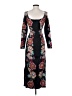 Cara Cara Floral Black Cocktail Dress Size XXS - photo 2