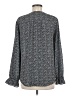 T Tahari 100% Polyester Gray Long Sleeve Blouse Size M - photo 2