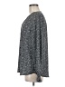 T Tahari 100% Polyester Gray Long Sleeve Blouse Size M - photo 5