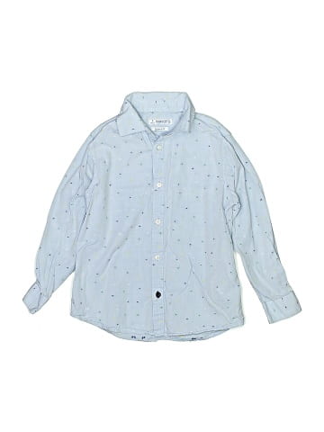 Mayoral Long Sleeve Button-Down Shirt (view 1)