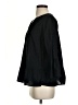 Gap 100% Cotton Black 3/4 Sleeve Blouse Size S - photo 5