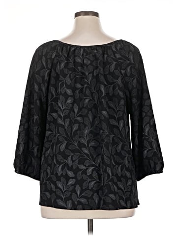 Olivia & Martin 3/4 Sleeve Blouse (view 2)