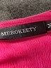 Merokeety 100% Polyester Pink Long Sleeve Blouse Size M - photo 7