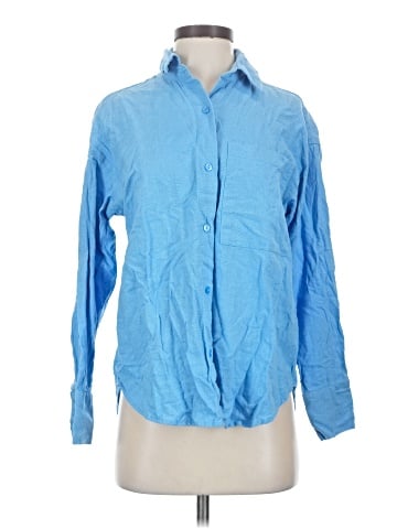 Abercrombie & Fitch Long Sleeve Button-Down Shirt (view 1)