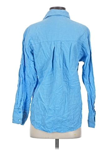 Abercrombie & Fitch Long Sleeve Button-Down Shirt (view 2)