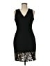 Vince Camuto Black Cocktail Dress Size 6 - photo 1
