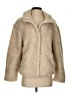 PacSun 100% Polyester Ivory Faux Fur Jacket Size XS - photo 1