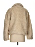 PacSun 100% Polyester Ivory Faux Fur Jacket Size XS - photo 2