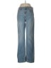 Gap 100% Elastane Hearts Blue Jeans Size 6r - photo 1