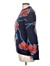 Shein Floral Blue Pullover Sweater Size L - photo 5