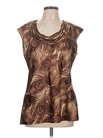 AK Anne Klein Sleeveless Blouse (view 1)