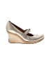 Kenneth Cole REACTION Metallic Silver Gold Wedges Size 8 - photo 1
