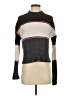 SO Color Block Gray Turtleneck Sweater Size S - photo 1