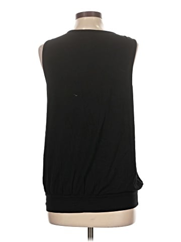 August Silk Sleeveless Blouse (view 2)