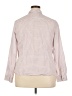 Talbots Stripes Pink Long Sleeve Button-Down Shirt Size 20 - photo 2