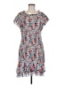 Veronica Beard 100% Polyester Print Blue Casual Dress Size 6 - photo 1