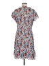 Veronica Beard 100% Polyester Print Blue Casual Dress Size 6 - photo 2