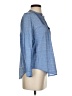 J.Crew Blue Long Sleeve Blouse Size 2 - photo 4
