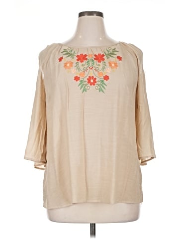 Krazy Kat 3/4 Sleeve Blouse (view 1)