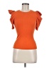 iris Orange Short Sleeve Top Size M - photo 1