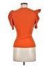 iris Orange Short Sleeve Top Size M - photo 2