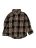 Crewcuts 100% Cotton Plaid Green Long Sleeve Button-Down Shirt Size 4 - 5 - photo 1