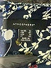 Atmosphere 100% Polyester Print Black Casual Dress Size 10 - photo 7