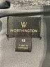 Worthington Solid Gray Casual Dress Size 12 - photo 7