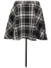 Hot Topic Plaid Black Casual Skirt Size Lg (0) - photo 2