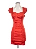 Guess 100% Spandex Red Cocktail Dress Size 0 - photo 1