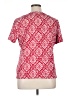 Kim Rogers 100% Cotton Red Short Sleeve Blouse Size 1X - photo 2