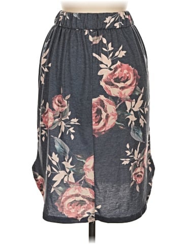 Tickled Teal Casual Skirt (view 2)