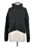 Forever 21 Metallic Gray Turtleneck Sweater Size M - photo 1