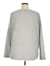 Tribal 100% Polyester Metallic Silver Pullover Sweater Size XL - photo 2