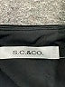 S.C. & Co. Solid Black Casual Skirt Size XXL - photo 3