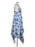 Alexis 100% Polyester Print Blue Casual Dress Size M - photo 4