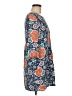 Old Navy Paisley Blue Casual Dress Size M - photo 4