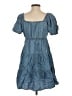 Blu Pepper Blue Casual Dress Size S - photo 2