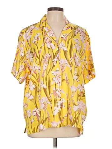 Gant Short Sleeve Blouse (view 1)