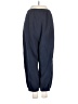 Zara 100% Cotton Solid Blue Sweatpants Size S - photo 2