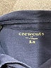 Crewcuts Outlet 100% Cotton Solid Blue Short Sleeve Polo Size 14 - photo 3