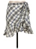 Veronica Beard Plaid Blue Casual Skirt Size S (estimated) - photo 1