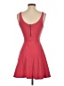 Express Solid Red Casual Dress Size XS - photo 2