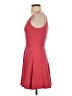 Express Solid Red Casual Dress Size XS - photo 5
