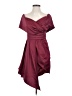 Lulus Burgundy Cocktail Dress Size S - photo 1