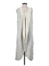 ANGL 100% Cotton Gray Cardigan Size S - photo 1