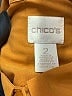 Chico's Solid Orange Long Sleeve Button-Down Shirt Size Lg (2) - photo 7