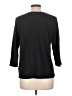 Laura Scott Black 3/4 Sleeve T-Shirt Size L - photo 2